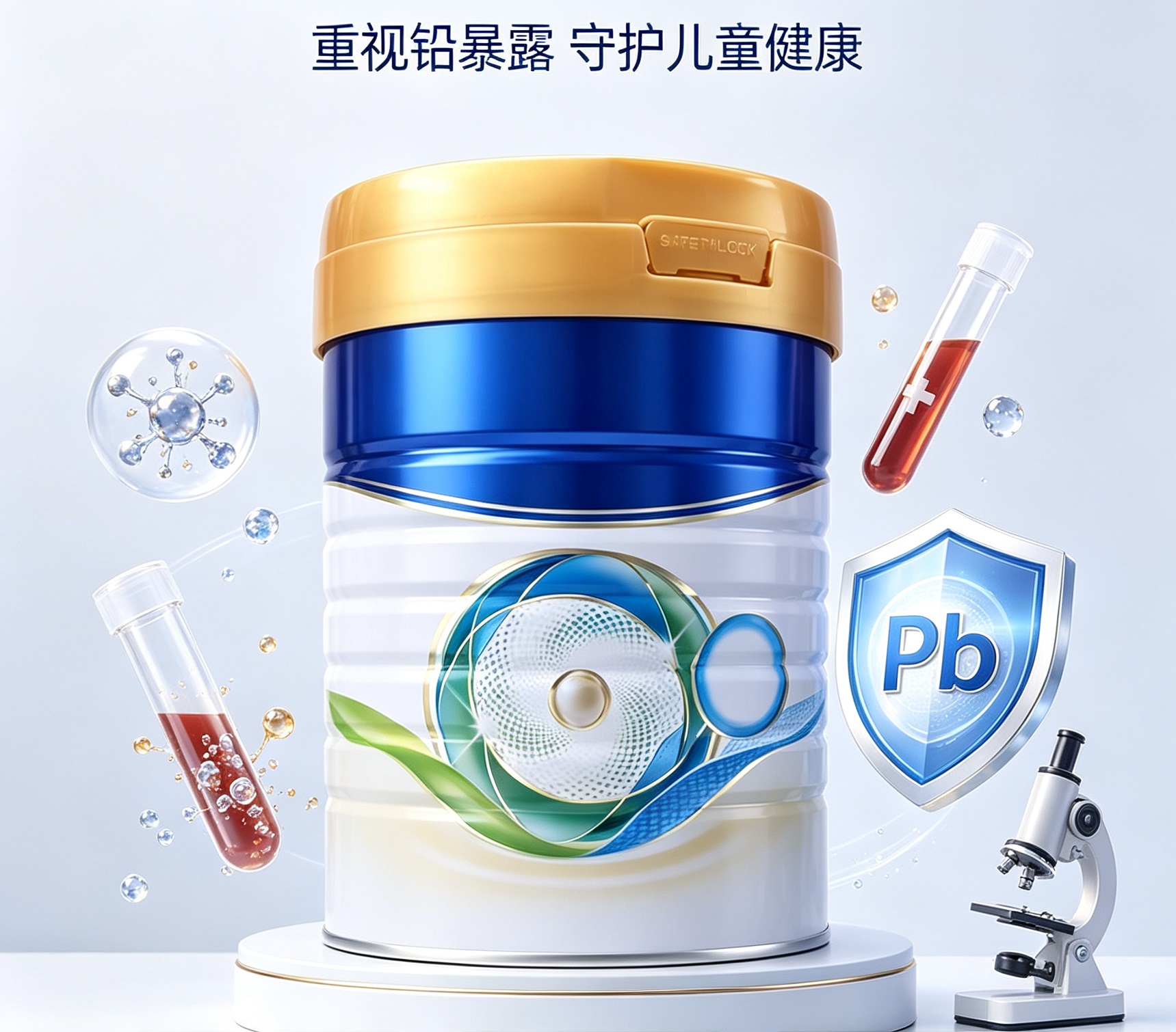 �����̷۱����Ǧ�����쳣��Ϊʲô��ͯѪǦ���һ�̶�������и��